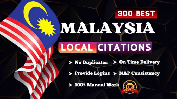 Bestseller - do 300 malaysia local citations and directory submission high quality backlinks