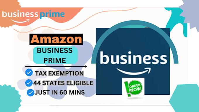 Gig Preview - Apply tax exemption amazon business prime amazon buyer account fix expired state