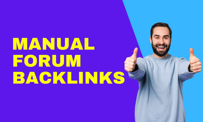 Gig Preview - Manually do niche relevant forum backlinks, natural forum posting