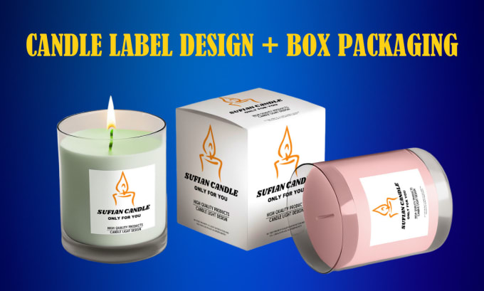 Gig Preview - Craft elegant candle labels and product designs