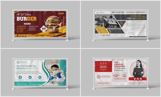 Gig Preview - Create billboard, hoarding, digital banner, signage design