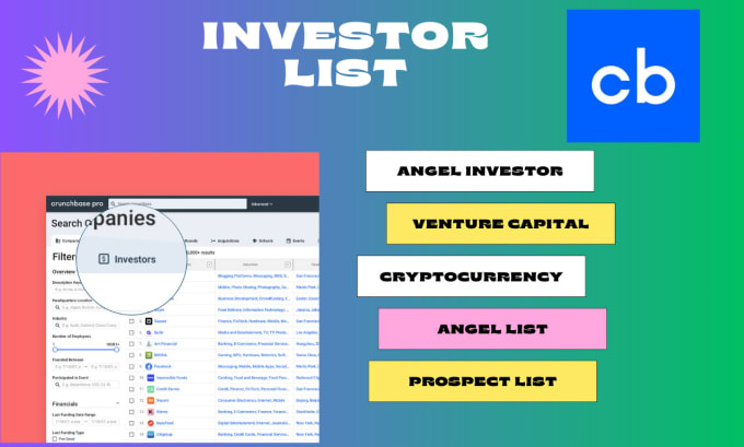 Bestseller - do venture capital, angel or private investor, crypto investors contact list