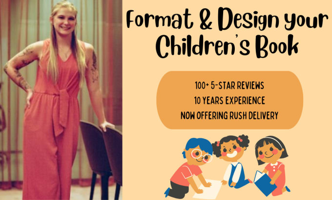 Gig Preview - Format and design your childrens book