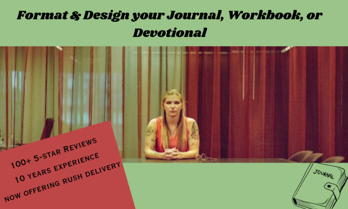 Gig Preview - Format and design your journal, workbook, or devotional