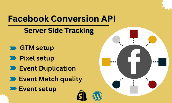 Gig Preview - Do fb conversion API , server side tracking and GTM optimize