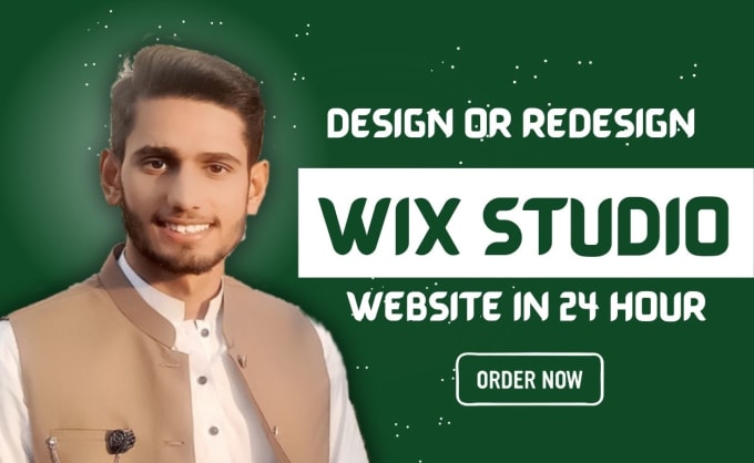 Gig Preview - Create wix studio website design or redesign wix studio website