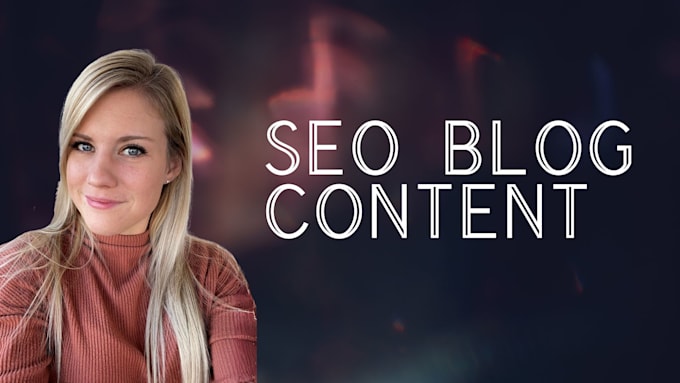 Gig Preview - Write captivating SEO blogs and articles for you