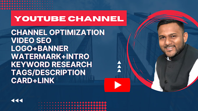 Gig Preview - Manage your youtube channel and video SEO