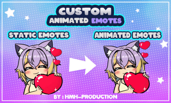 Gig Preview - Animate your existing png emotes or overlays for twitch