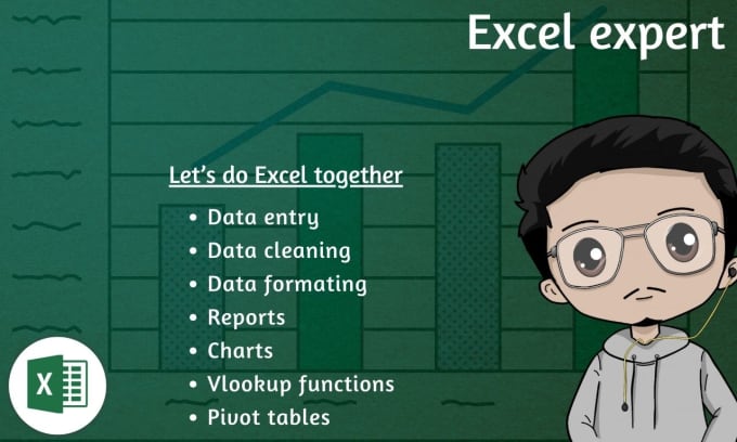 Gig Preview - Do data analysis and data cleaning using ms excel