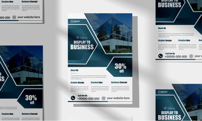 Gig Preview - Do bifold trifold brochure and professional flyer design