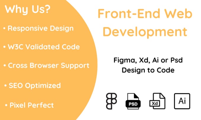 Gig Preview - Convert figma to HTML, xd to HTML, tailwind responsive