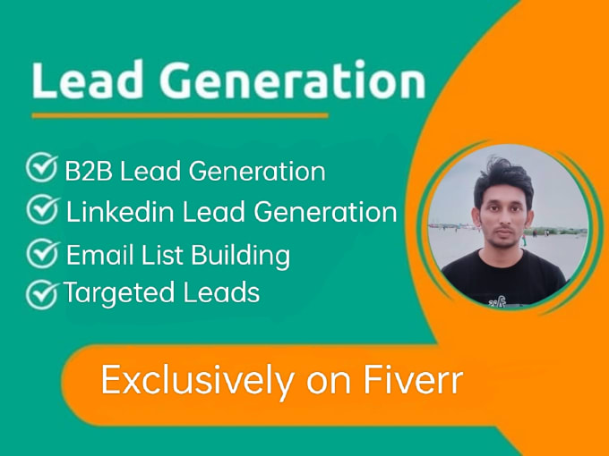 Bestseller - provide b2b lead generation linkedin leads and email list building