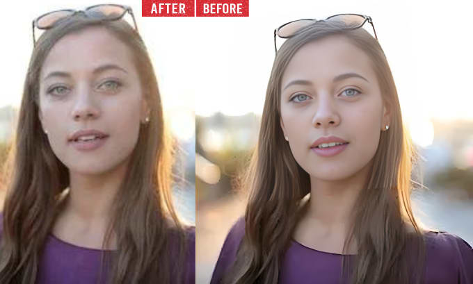 Gig Preview - Photo retouching for natural beauty enhancement