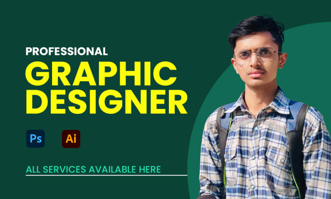 Gig Preview - Be your professional graphic designer for web or print