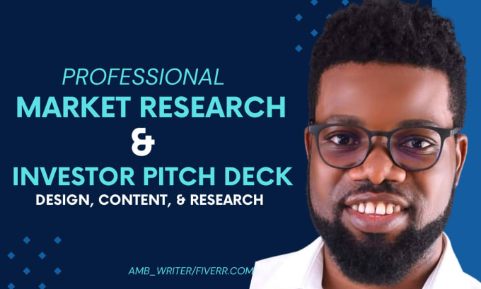 Gig Preview - Develop investor pitch deck, investor ready business plan, business proposal