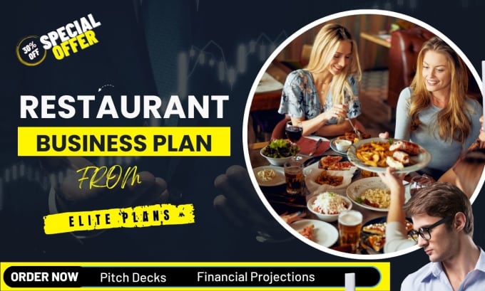 Gig Preview - Write perfect restaurant, coffee shop, bar, and food truck business plan