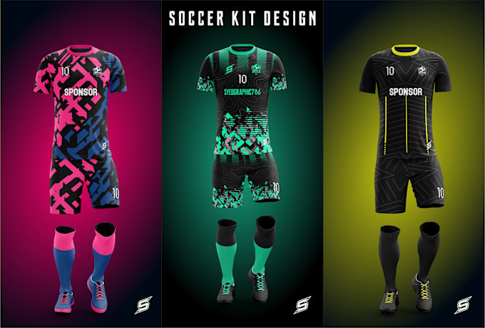 Gig Preview - Design soccer jersey or soccer kit within 5 hours