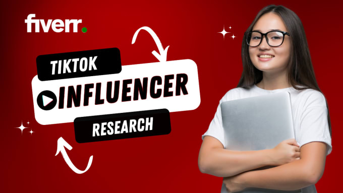 Gig Preview - Find the best instagram, youtube, and tiktok influencer email lists