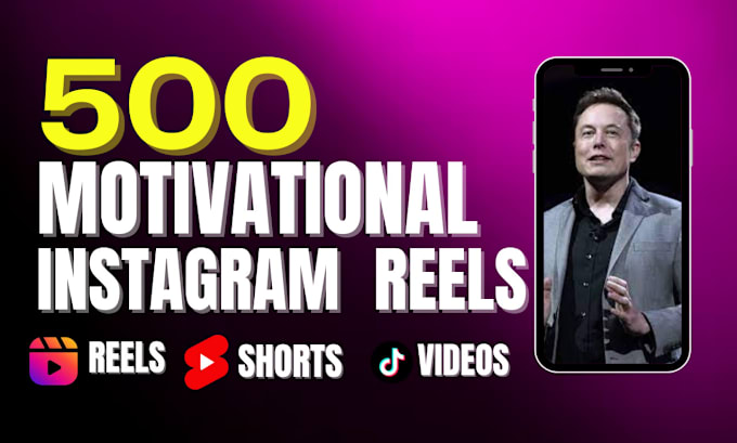 Bestseller - design motivational instagram reels or youtube shorts