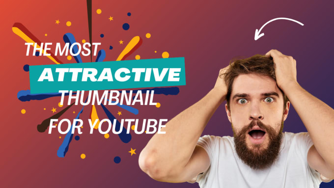 Gig Preview - Design eye catching youtube thumbnail boost your clicks