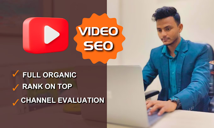 Gig Preview - Do best youtube video SEO and channel optimization expert for top ranking