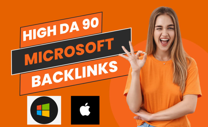 Gig Preview - Provide high da microsoft, apple and IBM backlinks