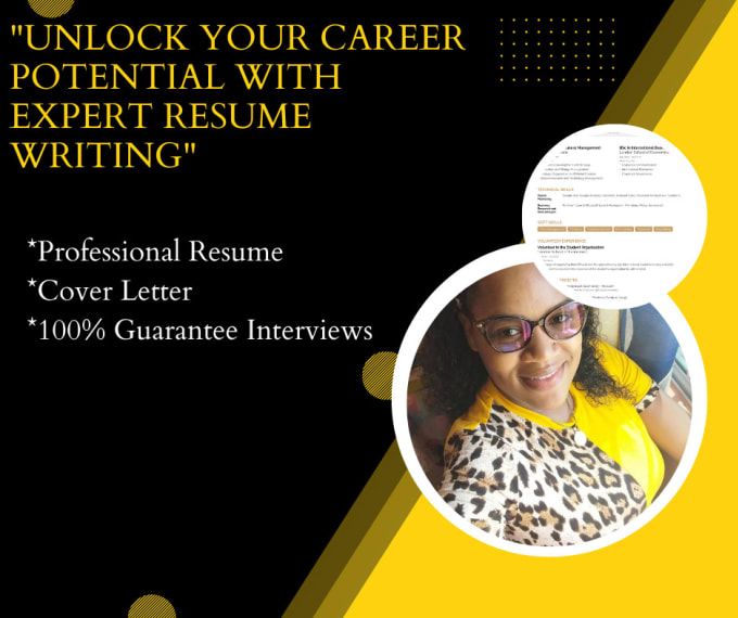 Gig Preview - Do professional resume writing and cover letter service