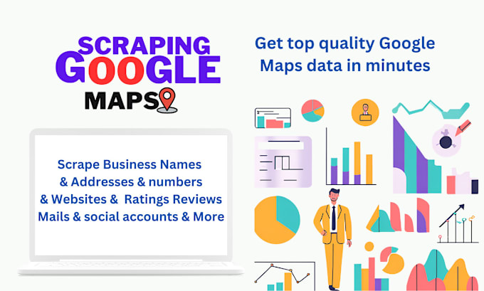 Gig Preview - Scrape google maps data b2b business leads