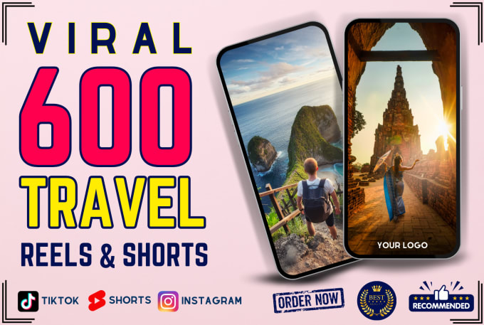 Gig Preview - Create 600 luxury travel instagram reels, youtube shorts