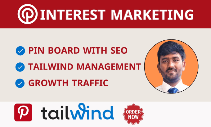 Gig Preview - Be your pinterest marketing manager and tailwind expert