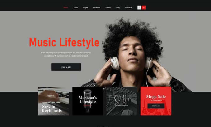 Gig Preview - Build a professional music and dj website on wordpress