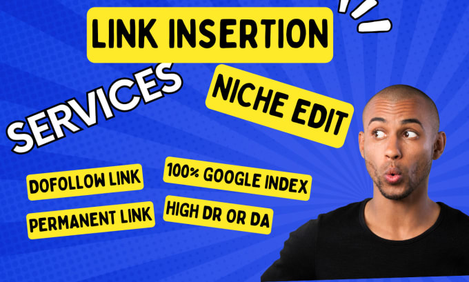 Gig Preview - Do niche edit link insertion or guest post on high da or dr tech websites