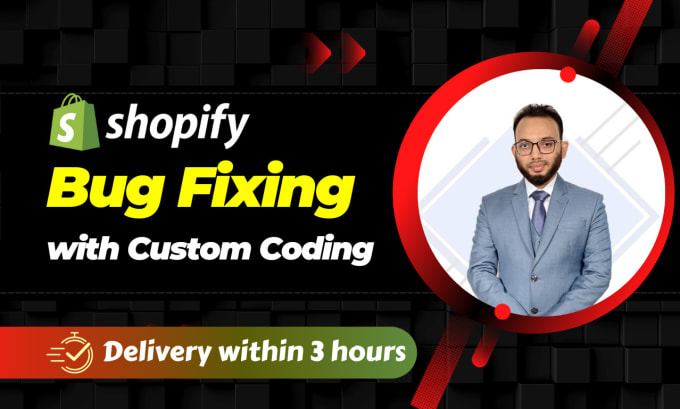 Gig Preview - Do shopify bug fixing and shopify custom coding expert