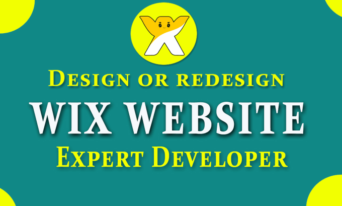 Gig Preview - Design or redesign wix website development from scratch