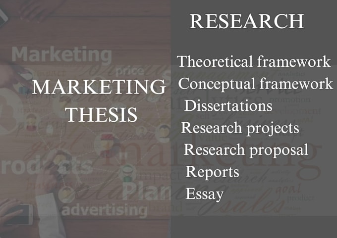 Gig Preview - Do dissertations and research projects on digital marketing