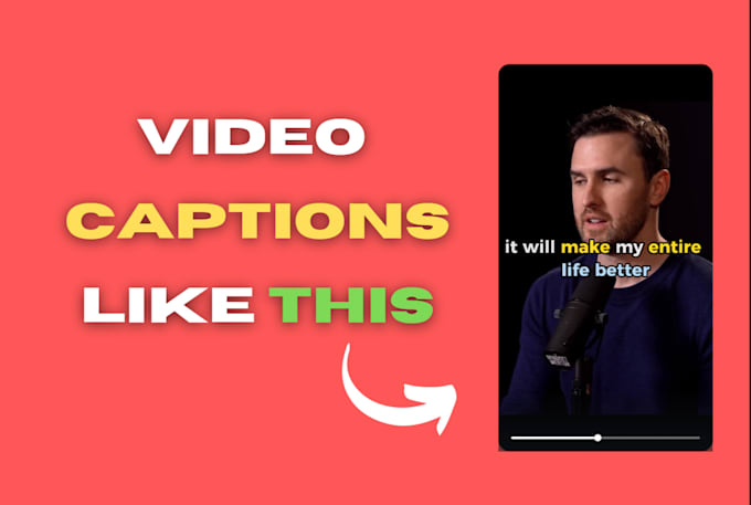 Gig Preview - Add fantastic subtitles and captions to your video