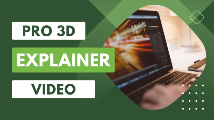 Gig Preview - Create 3d professional animation explainer video