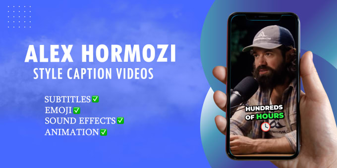 Bestseller - create shorts, reels and tiktoks with alex hormozi captions