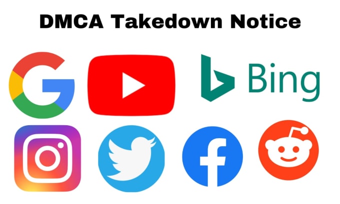 Gig Preview - Submit dmca notice leaked content reddit, facebook, instagram,shopify under dmca