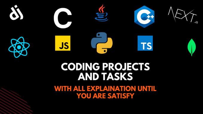 Gig Preview - Help you in python, java, cpp and js coding projects