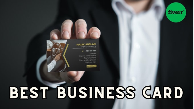 Gig Preview - Design branded digital business card, printable card in 24 hours