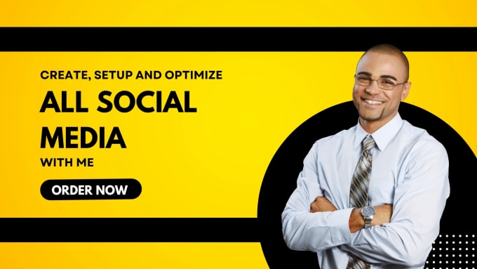 Gig Preview - Proficiently create, setup, and optimize your social media accounts and pages