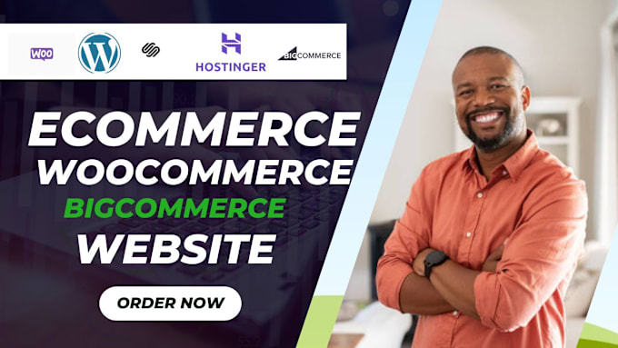 Gig Preview - Ecommerce website design woocommerce website redesign woocommerce website design