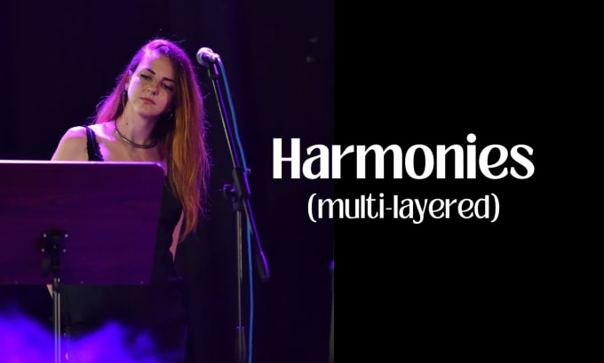 Gig Preview - Sing harmonies, backing vocals or choir for your project