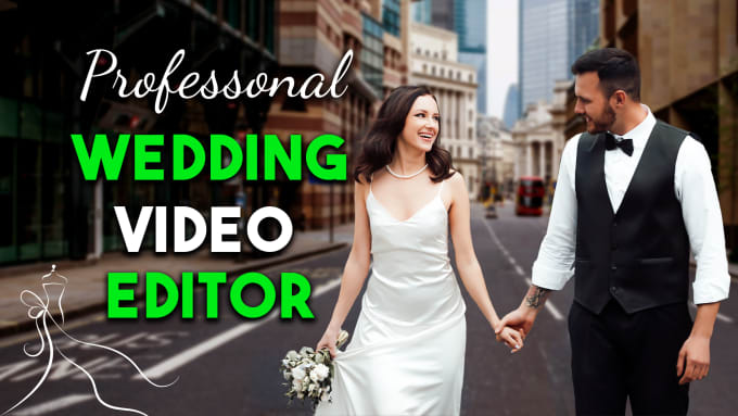 Gig Preview - Do cinematic wedding video editing as wedding editor, wedding highlights