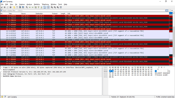 Gig Preview - Carry out traffic analysis with wireshark