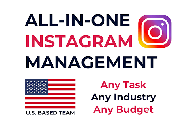 Gig Preview - Be your all in one instagram social media manager