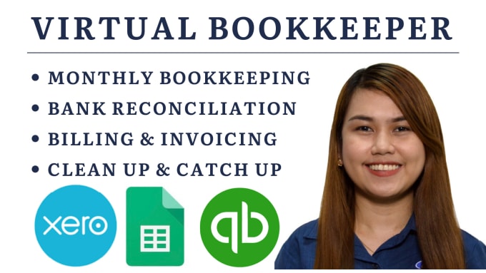 Gig Preview - Be your virtual assistant for bookkeeping and data entry