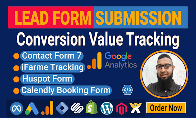 Gig Preview - Tracking calendly, iframe, gravity, hubspot, ga4 form submission, facebook pixel